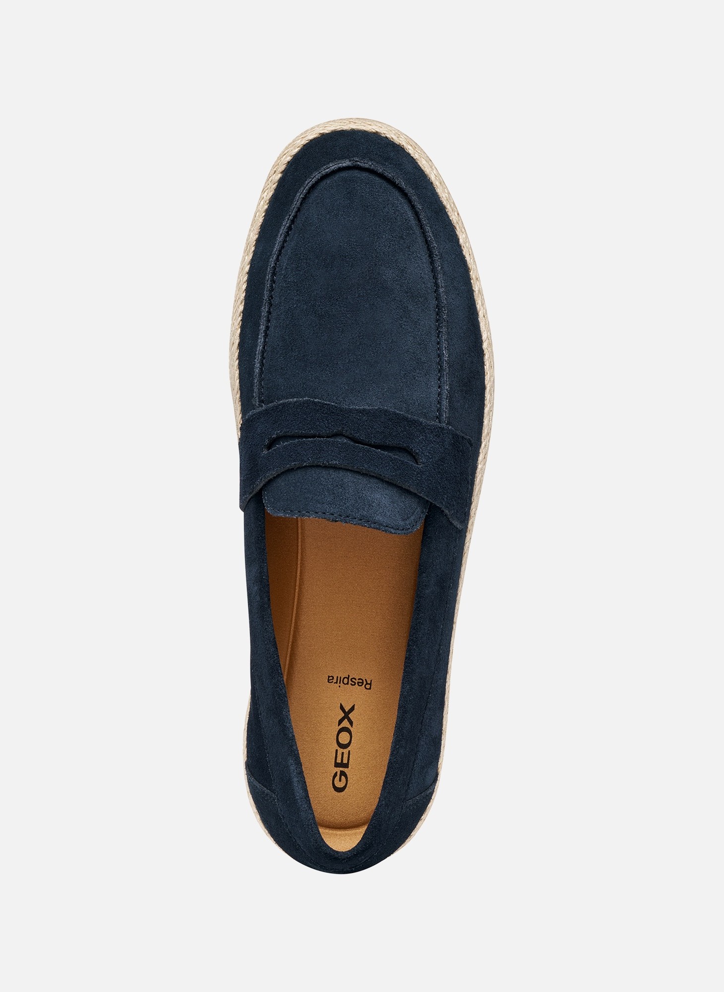 Mocassins PANTELLERIA MAN homme bleu Geox Mocassins PANTELLERIA MAN homme bleu Bleu