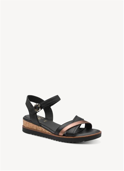 Jana shoes Sandales 8-28762-46 femme noir