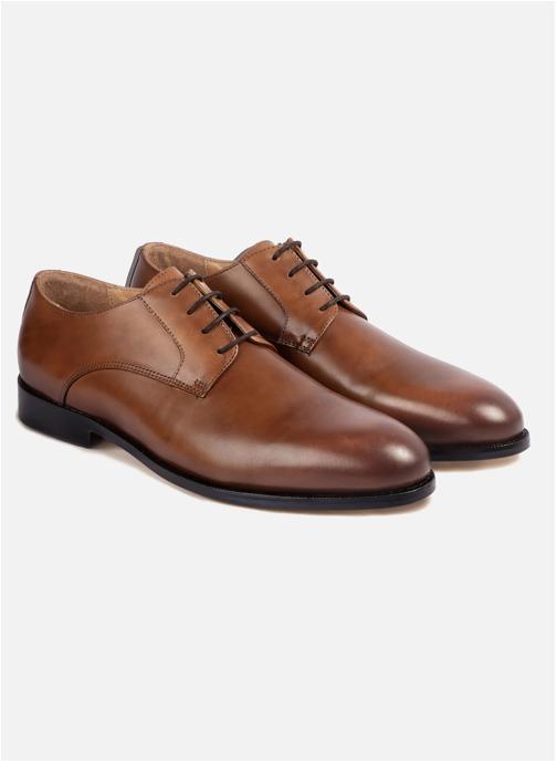 JULES & JENN Richelieus Richelieu Adam cuir homme marron