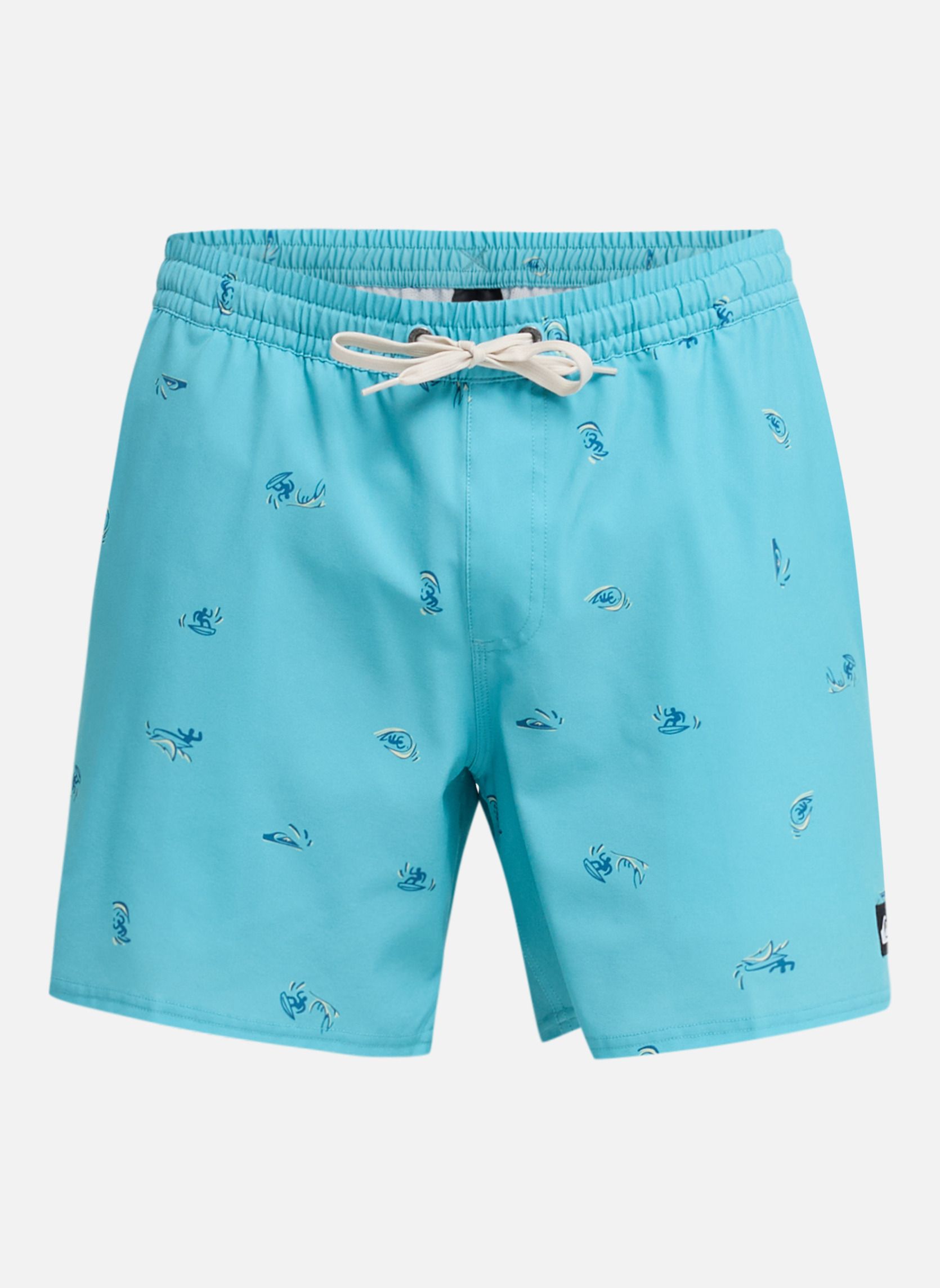 Shorts de bain Stretch Printed Volley 16 homme bleu Quiksilver Shorts de bain Stretch Printed Volley 16 homme bleu Bleu clair