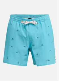 Shorts de bain Stretch Printed Volley 16 homme bleu