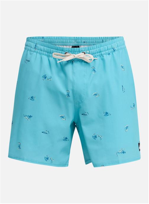 Quiksilver Shorts de bain Stretch Printed Volley 16 homme bleu