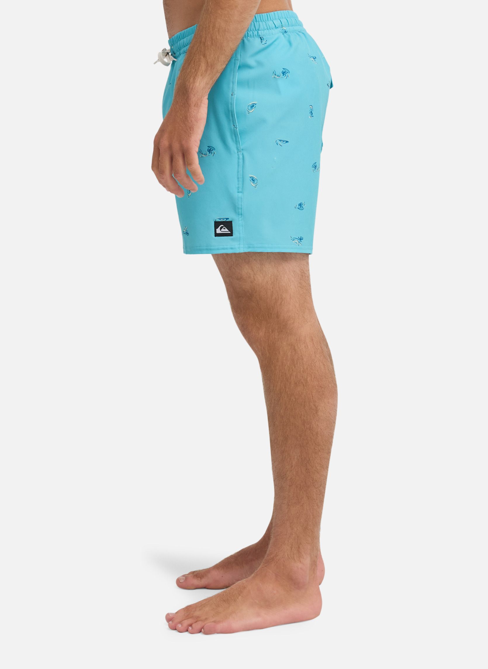 Shorts de bain Stretch Printed Volley 16 homme bleu Quiksilver Shorts de bain Stretch Printed Volley 16 homme bleu Bleu clair