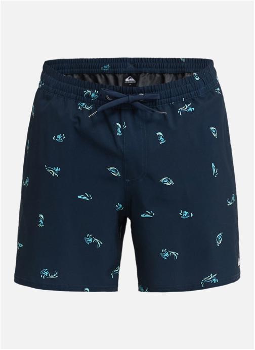 Quiksilver Shorts de bain Stretch Printed Volley 16 homme bleu