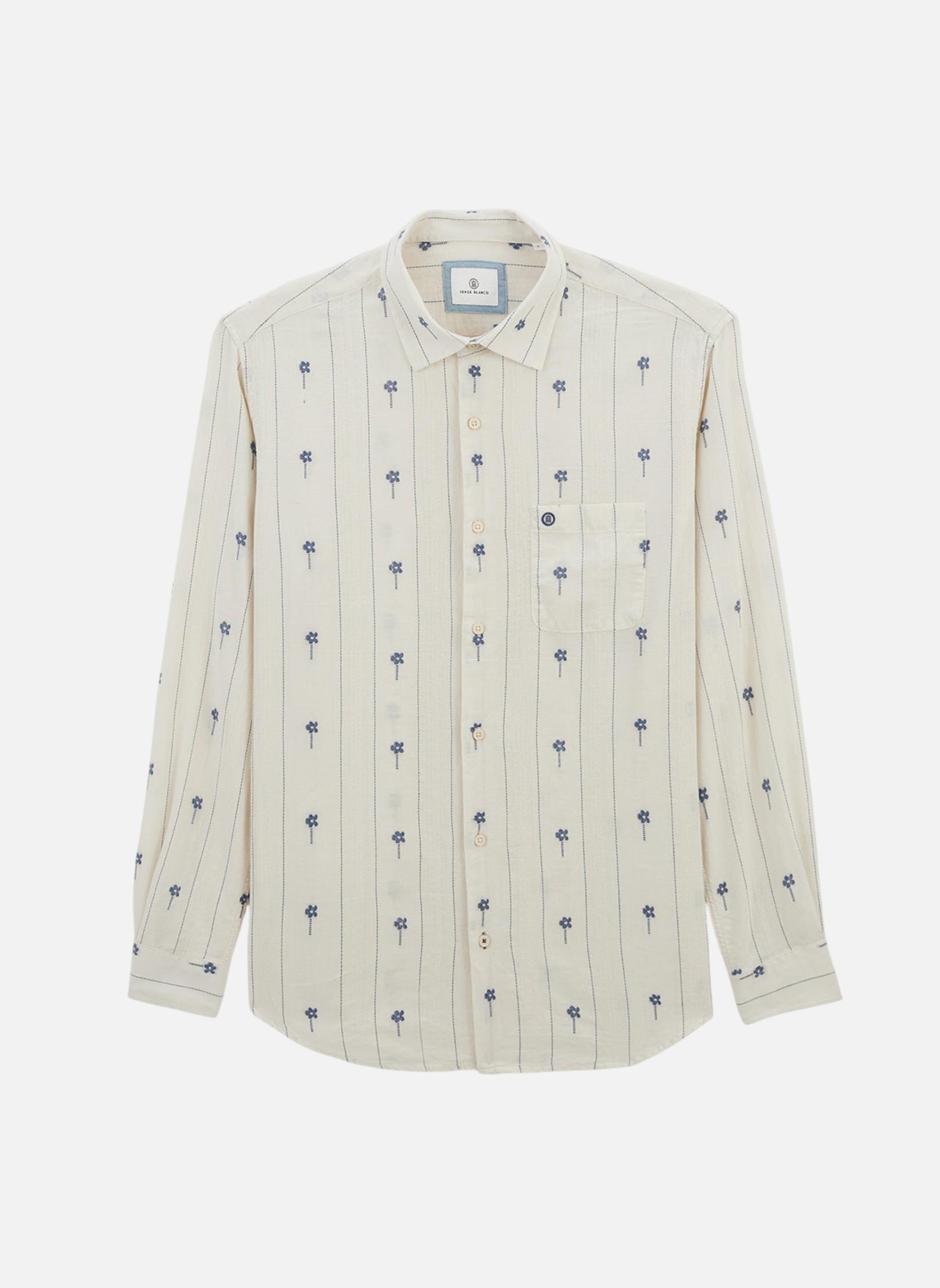 Chemises blanc Serge Blanco Chemises blanc Blanc