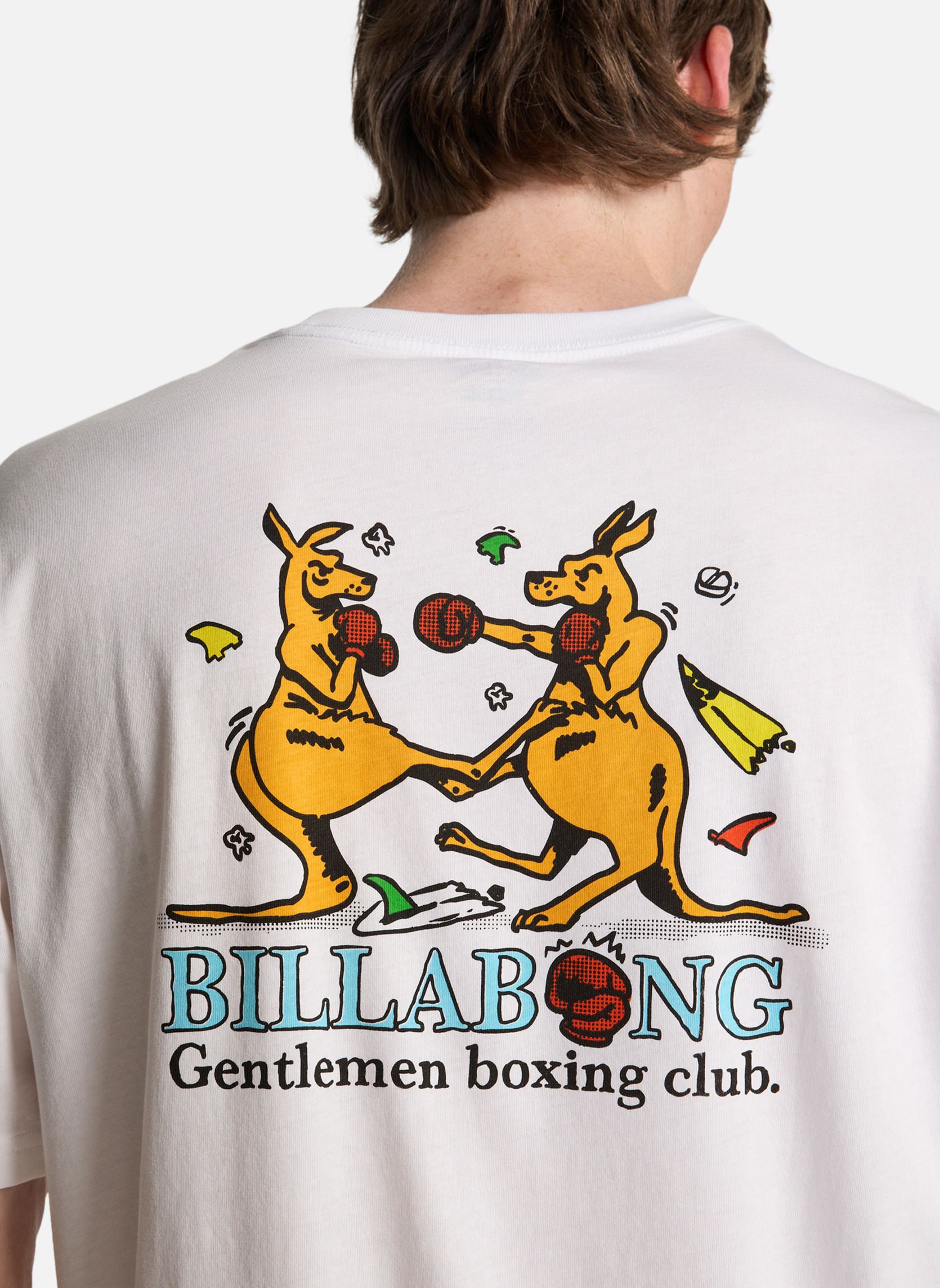 Tee-shirts Gentlemen homme blanc Billabong Tee-shirts Gentlemen homme blanc Blanc
