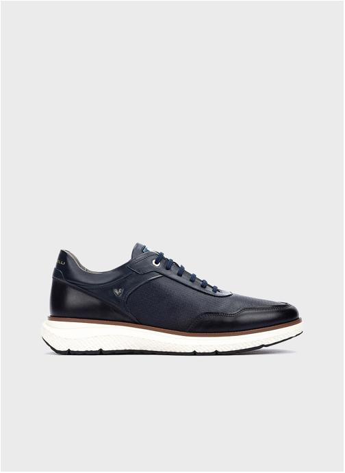 Martinelli Baskets basses CANTERBURY homme bleu