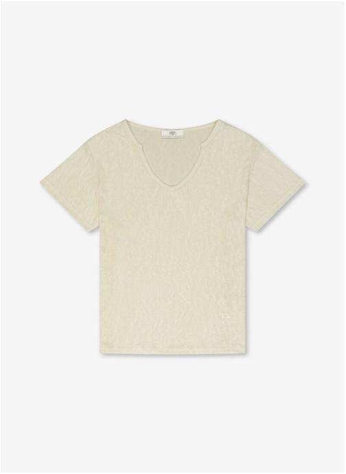 Le temps des cerises Tee-shirts Tee-Shirt RAFA Beige femme beige