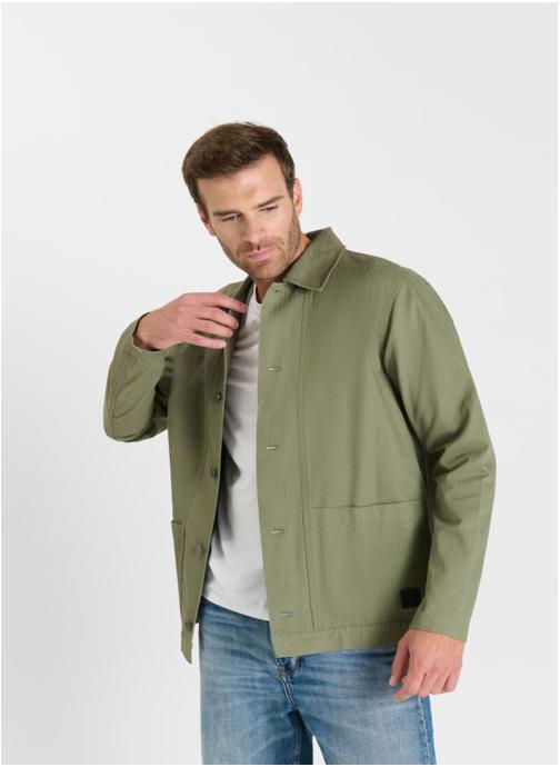 Le temps des cerises Vestes Veste BRET Khaki homme vert