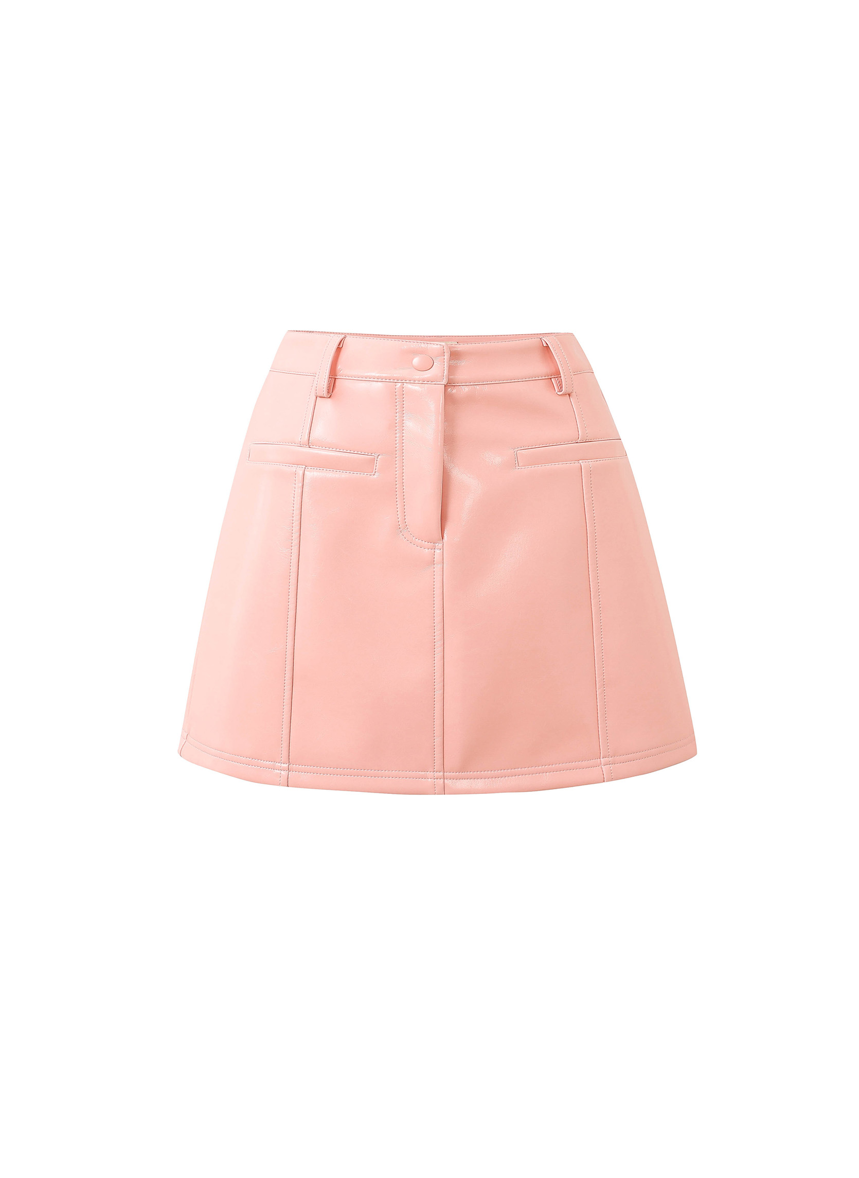 Jupes mi-longues AMENA femme rose FRNCH Jupes mi-longues AMENA femme rose Rose