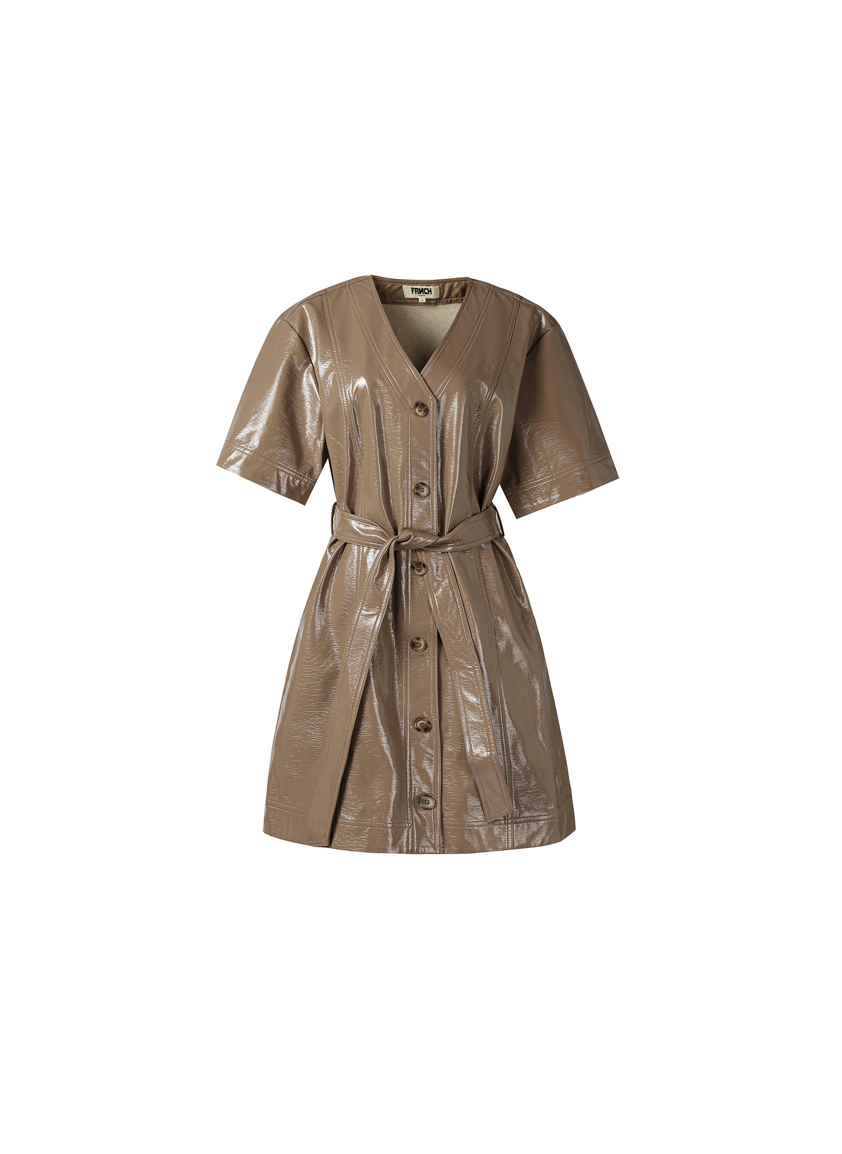 Robes CERATINA femme beige FRNCH Robes CERATINA femme beige Beige
