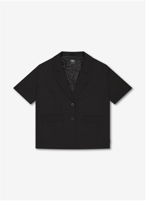 Le temps des cerises Vestes Veste sans manches MIALY Black femme noir