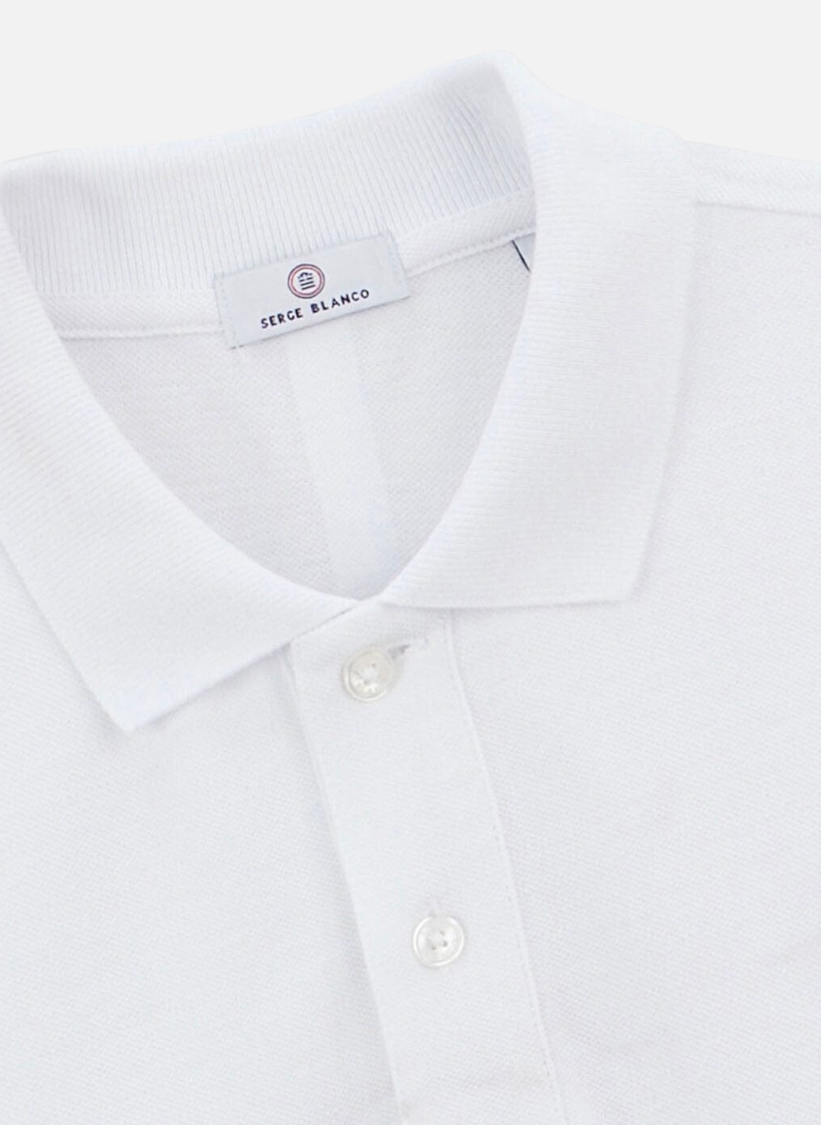 Polos Lucas homme blanc Serge Blanco Polos Lucas homme blanc Blanc