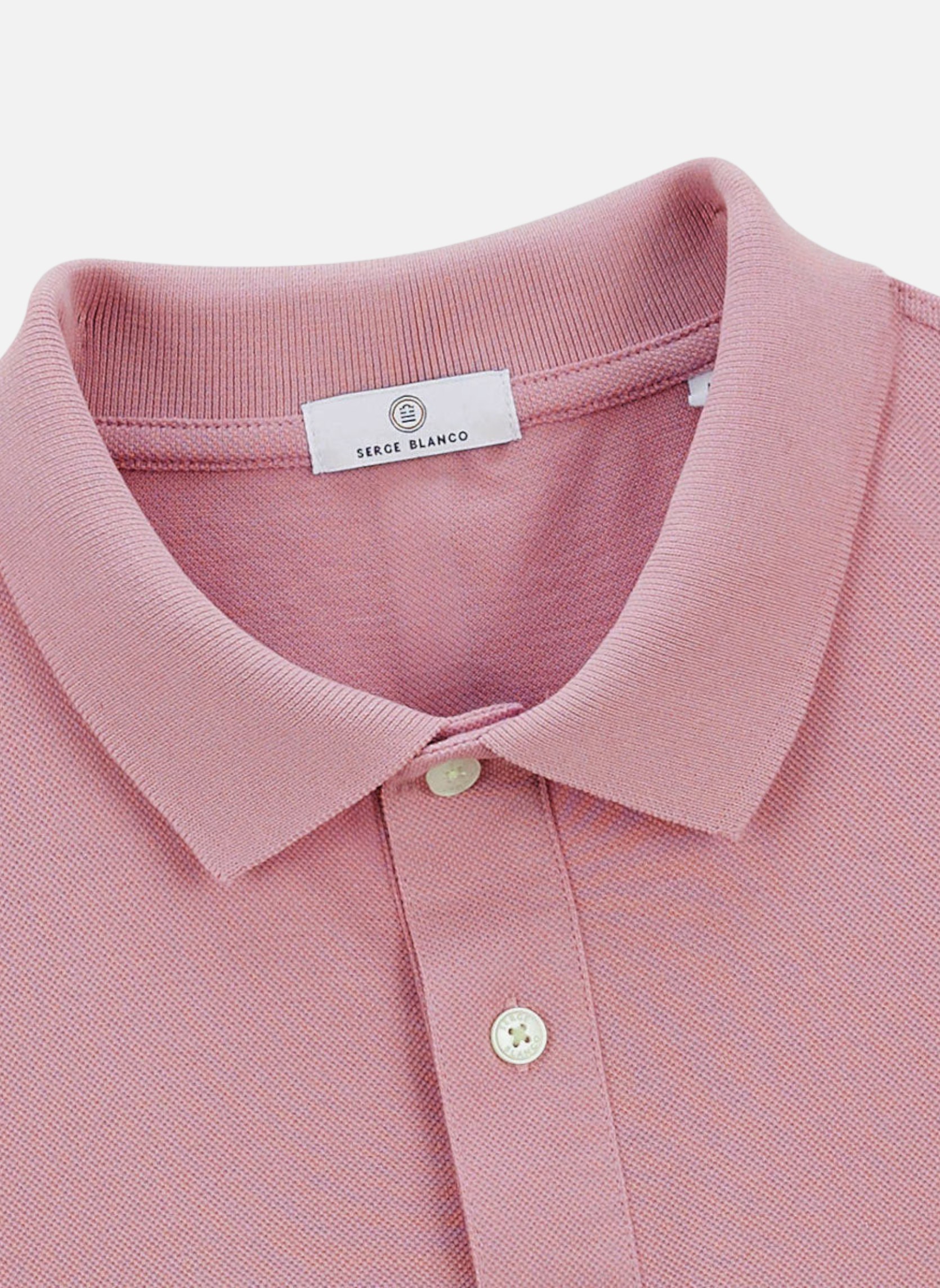 Polos rose Serge Blanco Polos rose Rose