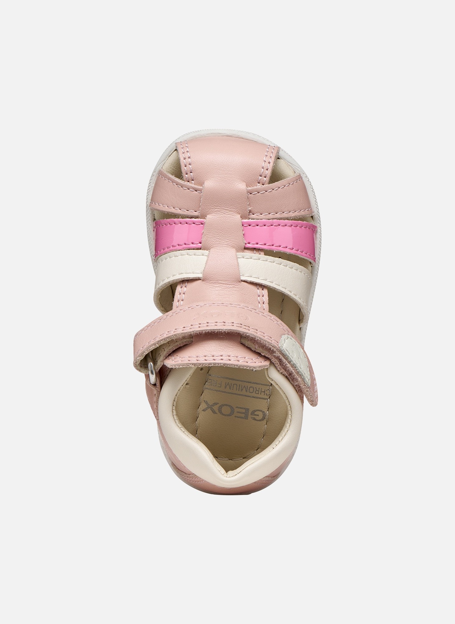 Sandales B SANDAL MACCHIA GIR fille rose Geox Sandales B SANDAL MACCHIA GIR fille rose Rose clair