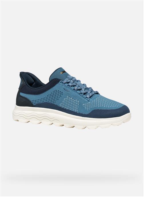Chaussure Geox Modèle 0fu22 U Spherica - Coleur Bleu Bleu