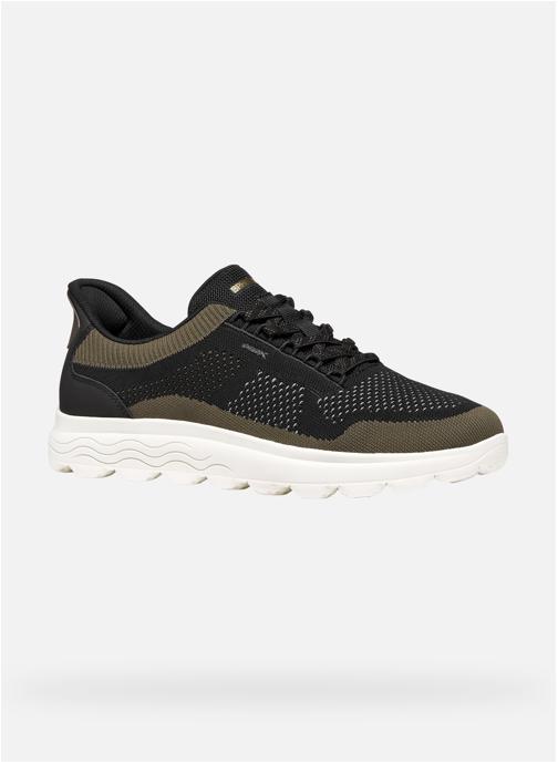 Geox Baskets basses SPHERICA PLUS MAN homme noir
