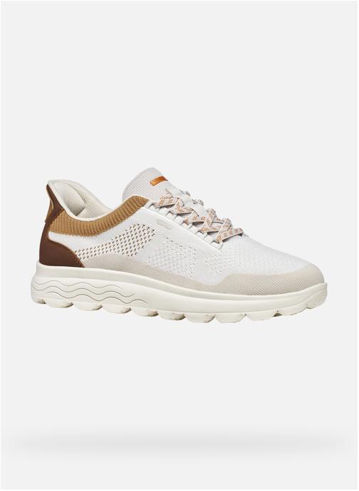 Geox Baskets basses SPHERICA PLUS MAN homme blanc