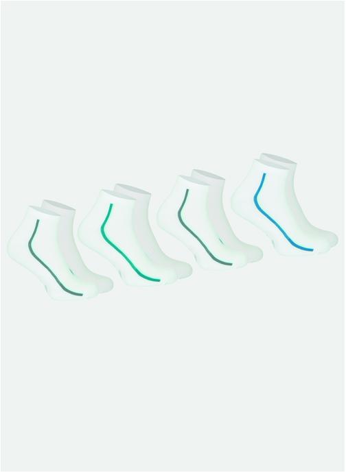 ATHENA Socquettes ODOR CONTROL homme blanc