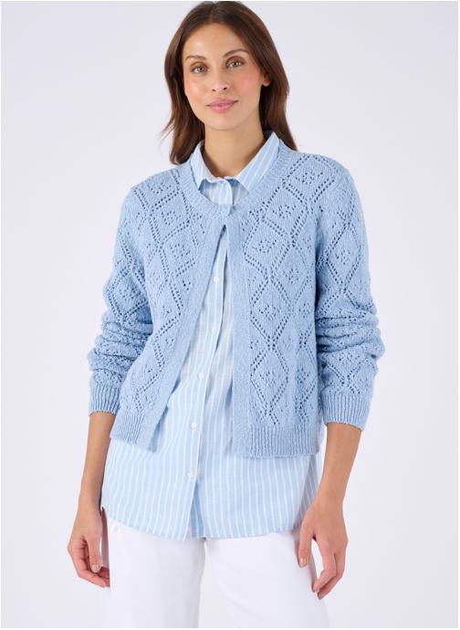 Damart Gilets 85158 femme bleu