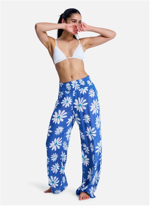 Roxy Pantalons droit Along The Sunset femme bleu