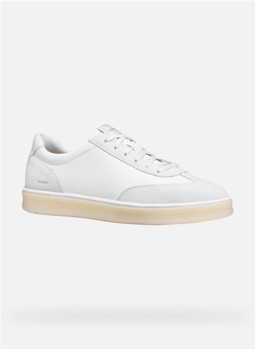 Geox Baskets basses SPHERICA ACTIF X4 MAN homme blanc