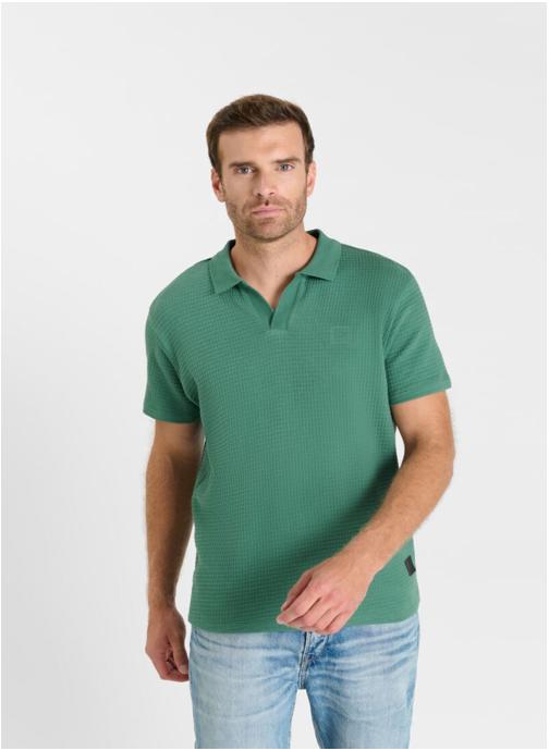 Le temps des cerises Polos Polo NIVER Green homme vert
