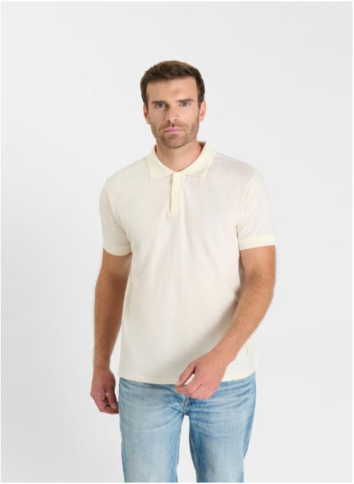 Le temps des cerises Polos Polo ERAVO White homme blanc