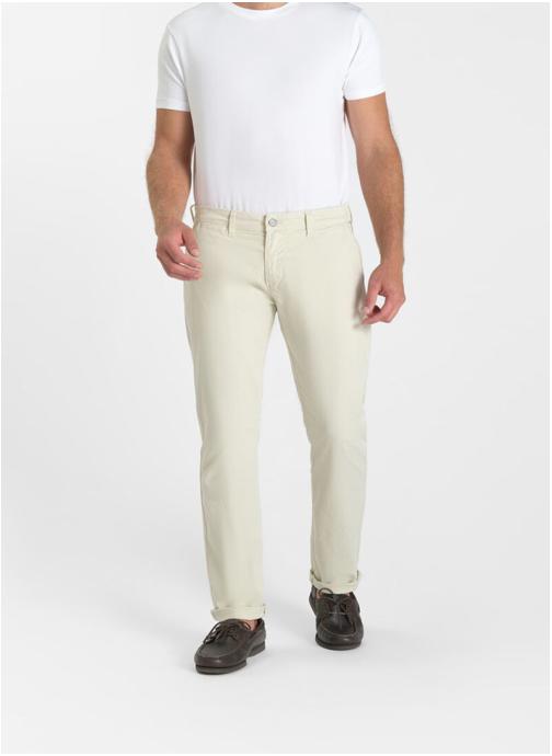 Le temps des cerises Pantalons droits Pantalon chino CESAR Beige homme beige