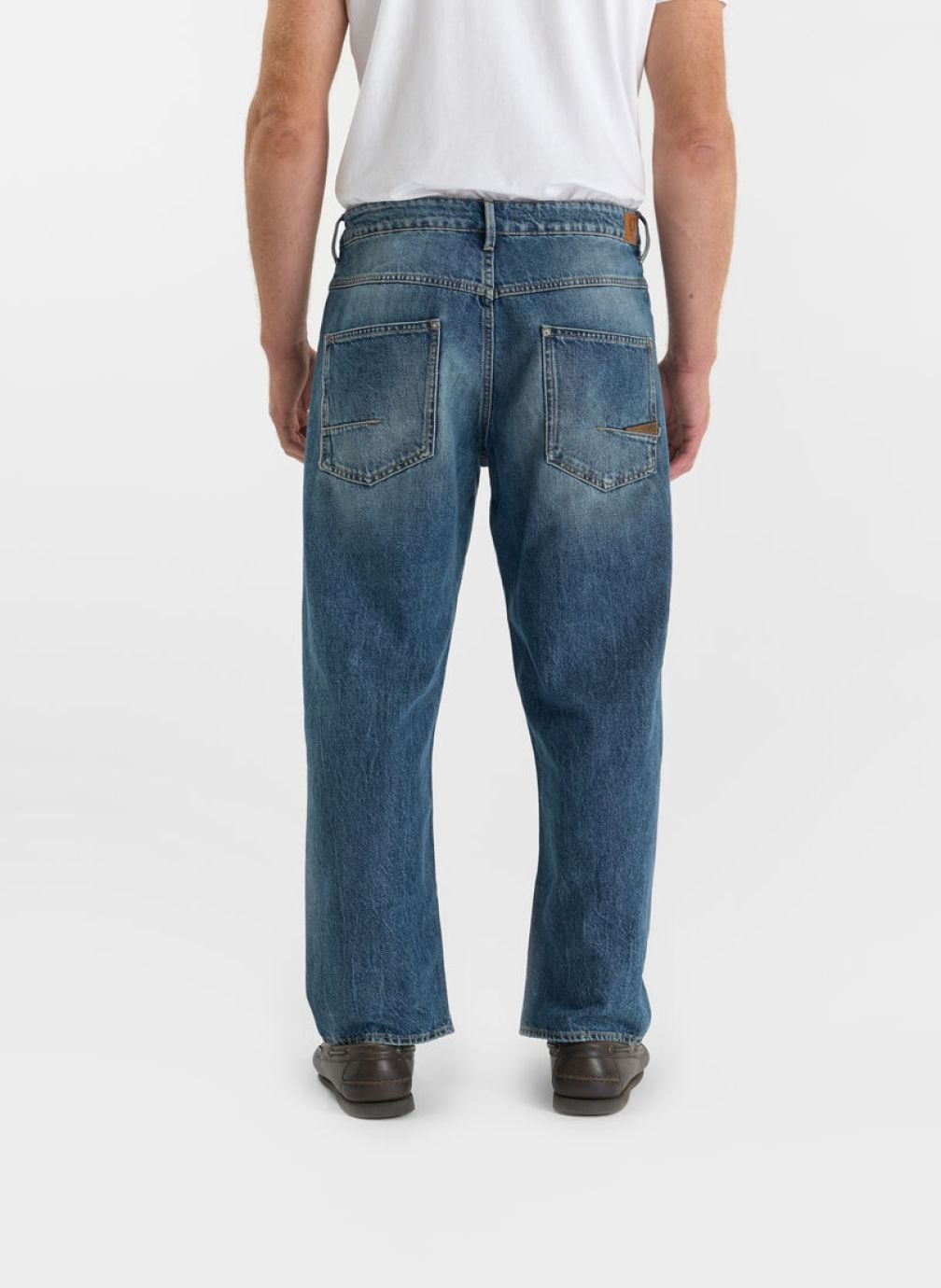 Jeans droit Jeans loose Blue homme bleu Le temps des cerises Jeans droit Jeans loose Blue homme bleu Bleu