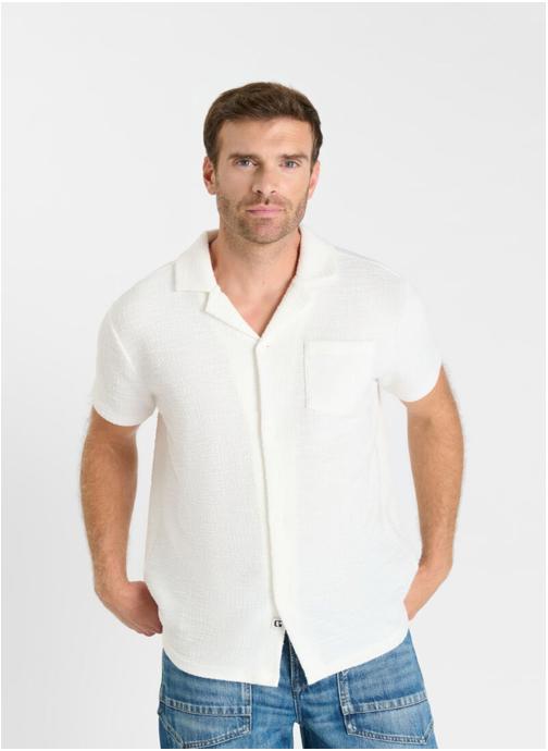 Le temps des cerises Chemises Chemise TIMON White homme blanc