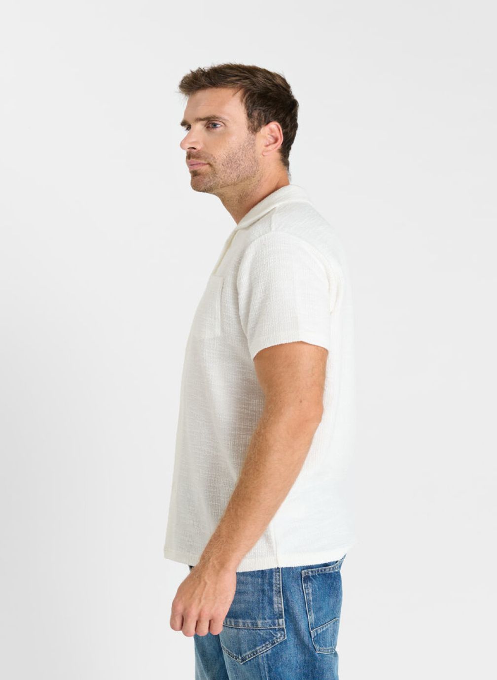 Chemises Chemise TIMON White homme blanc Le temps des cerises Chemises Chemise TIMON White homme blanc Blanc