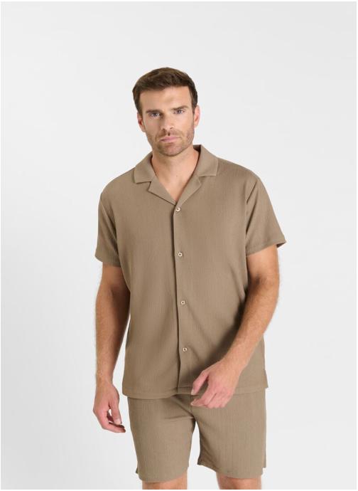 Le temps des cerises Chemises Chemise LARIS Brown homme marron