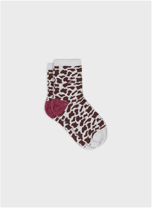 BILLYBELT Chaussettes Vache femme marron