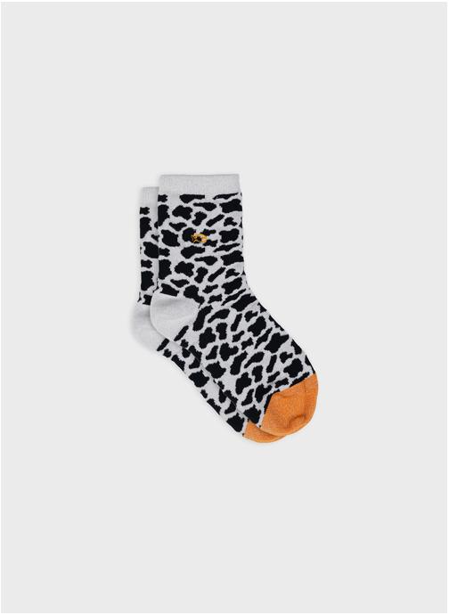 BILLYBELT Chaussettes Vache femme noir