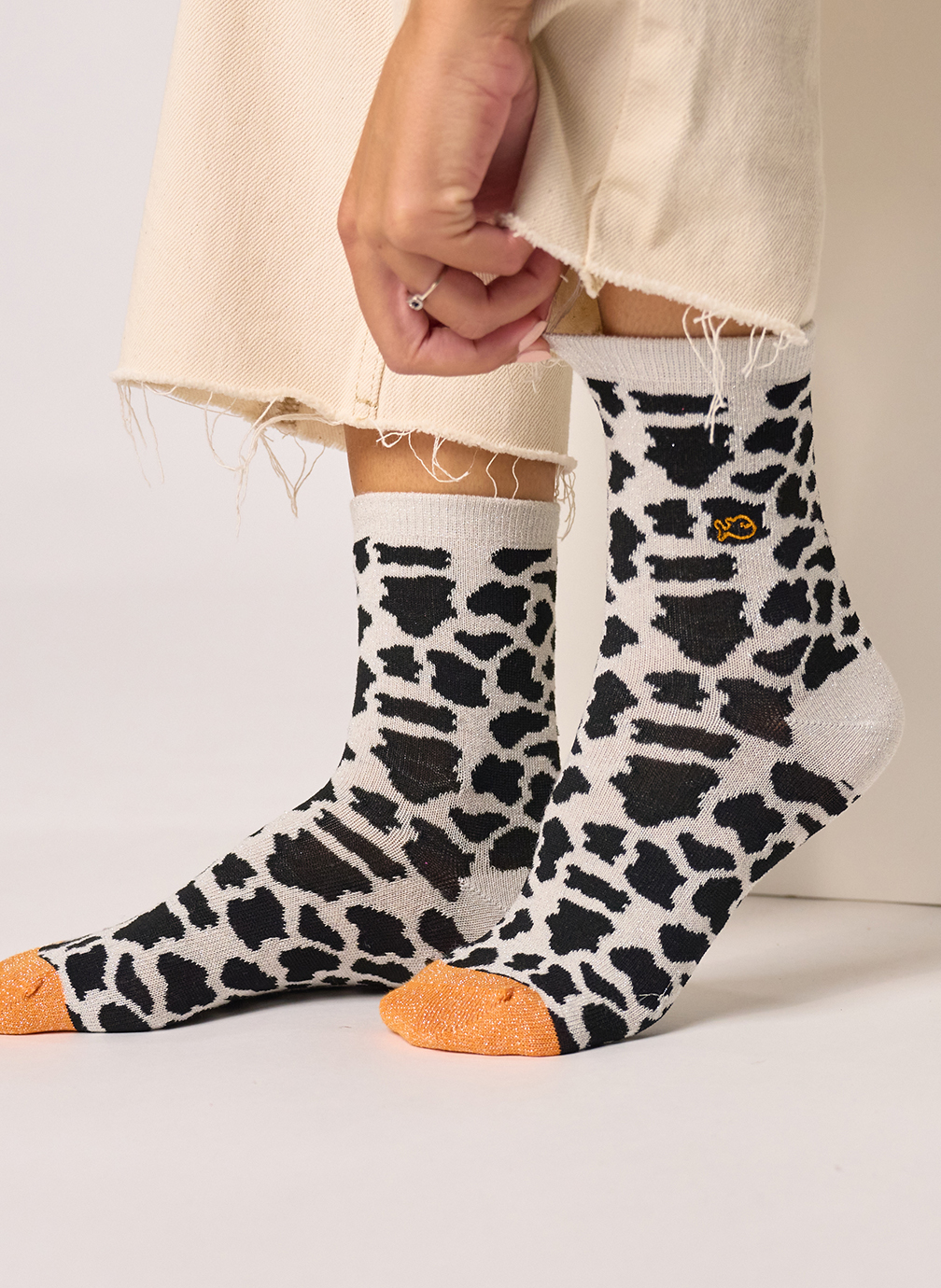 Chaussettes Vache femme noir BILLYBELT Chaussettes Vache femme noir Noir