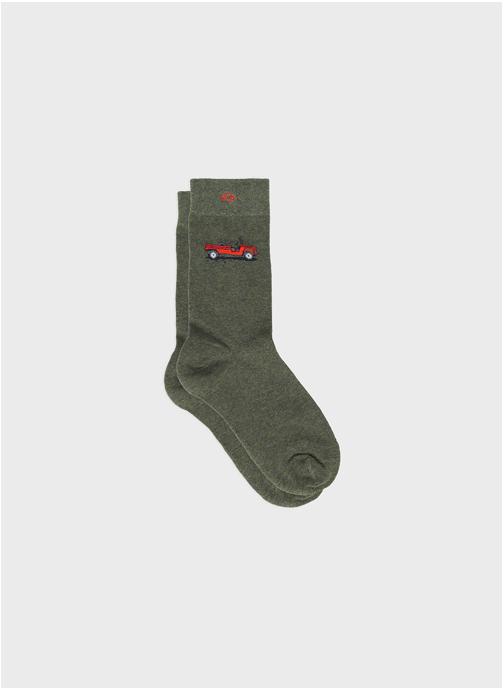 BILLYBELT Chaussettes A motifs homme vert