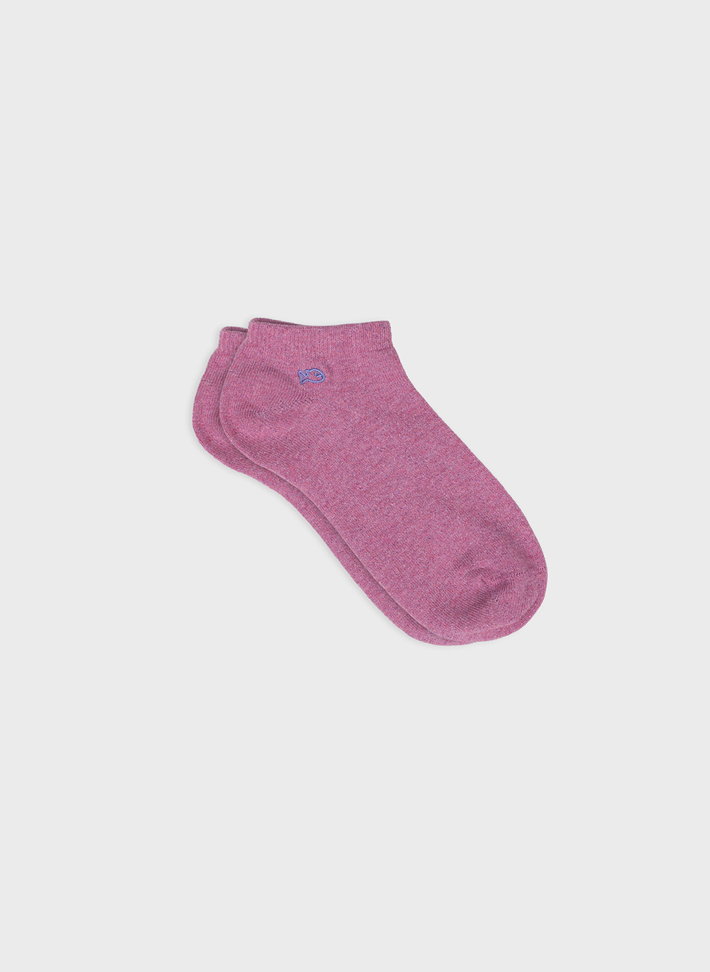 Socquettes Unies pailletées femme rose BILLYBELT Socquettes Unies pailletées femme rose Rose