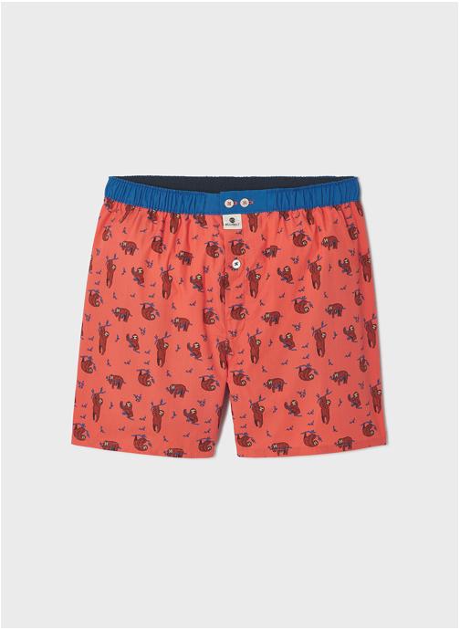 BILLYBELT Caleçons Flash homme rouge