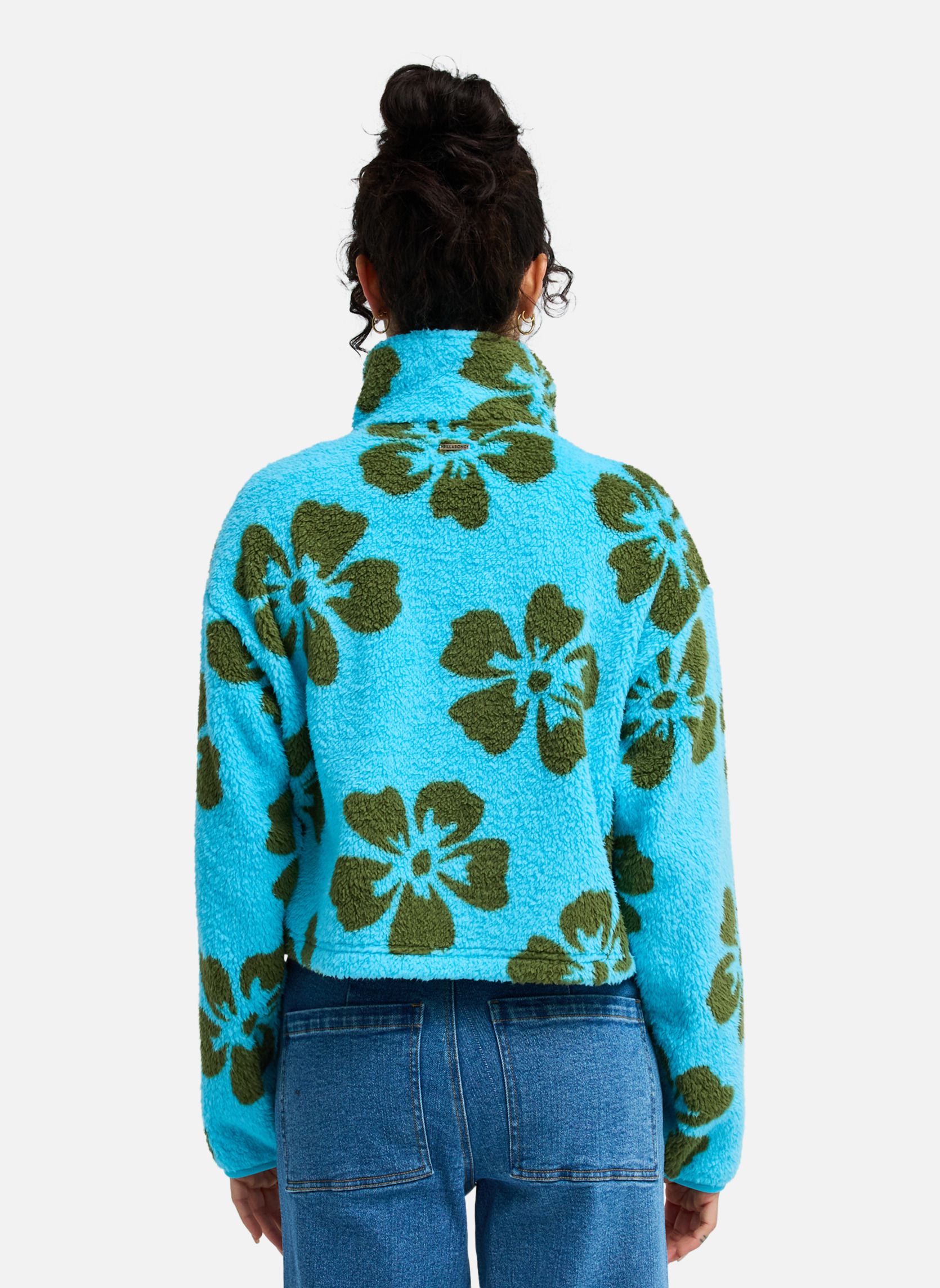 Vestes polaires Polaire HOLIDAY femme bleu Billabong Vestes polaires Polaire HOLIDAY femme bleu Bleu