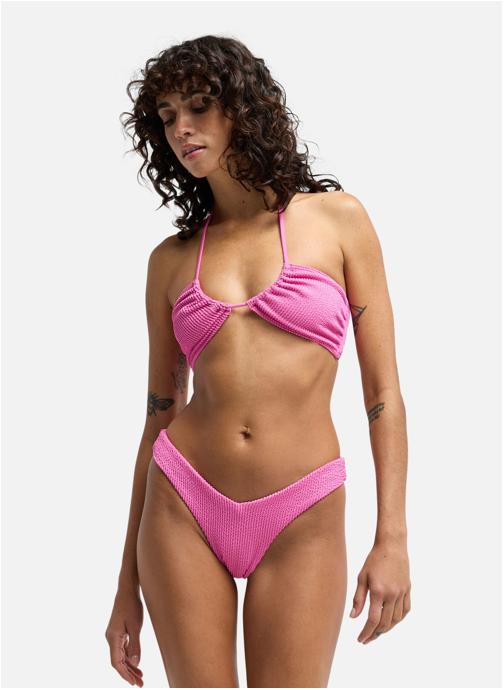 Billabong Bas de maillot culotte Summer High V Hike femme rose