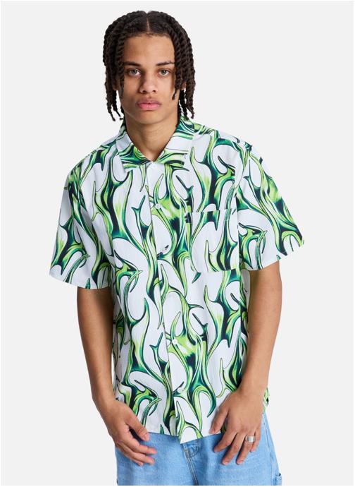 DC Shoes Chemises Full On Resort homme blanc