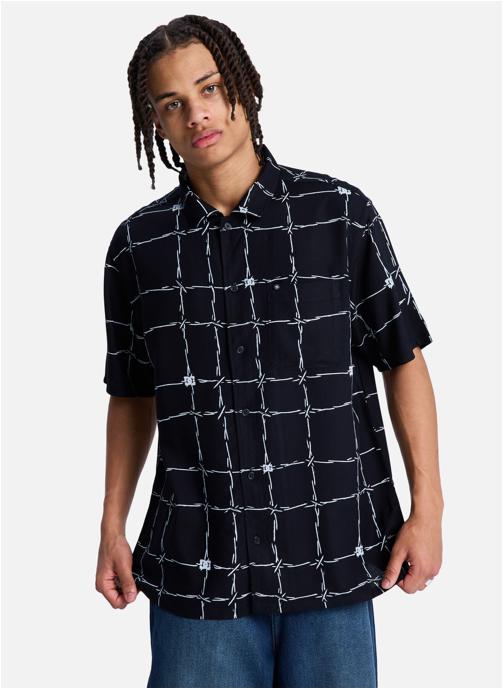 DC Shoes Chemises Wired Resort homme noir