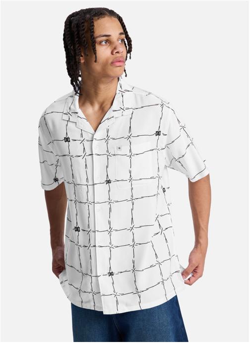 DC Shoes Chemises Wired Resort homme blanc