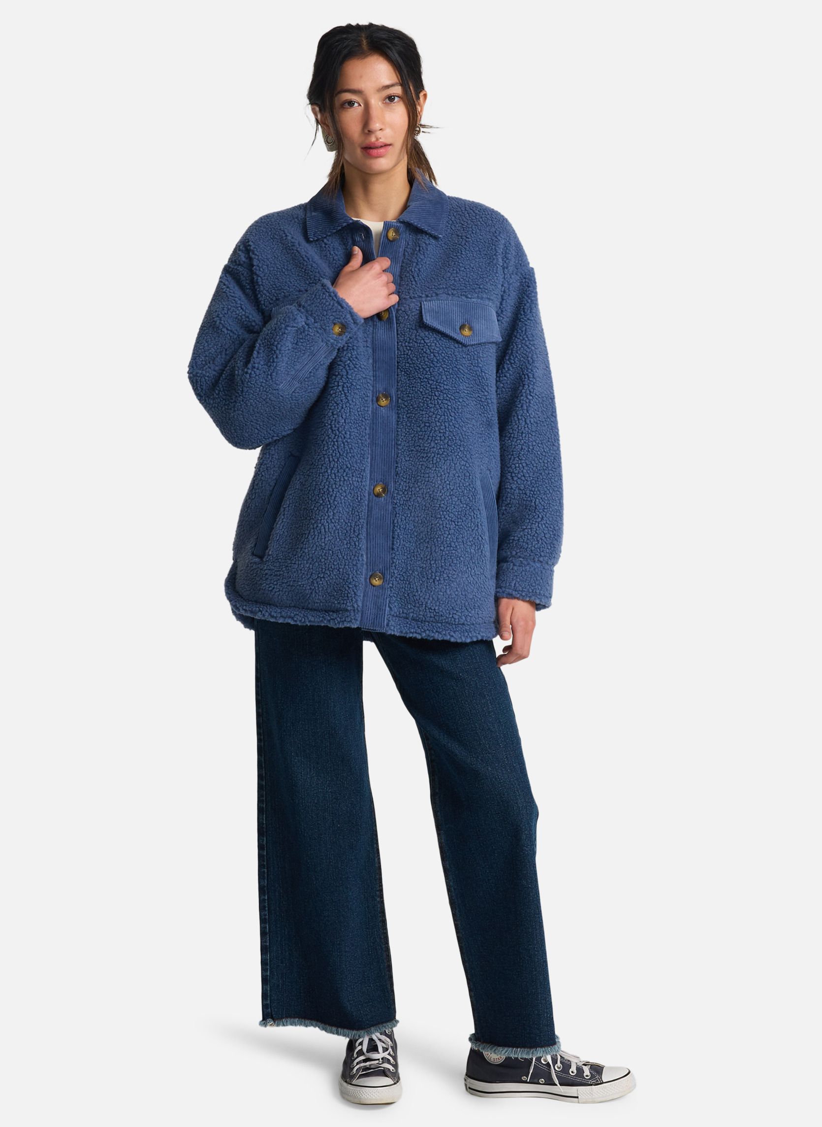 Blousons Coastal Waves femme bleu Billabong Blousons Coastal Waves femme bleu Bleu