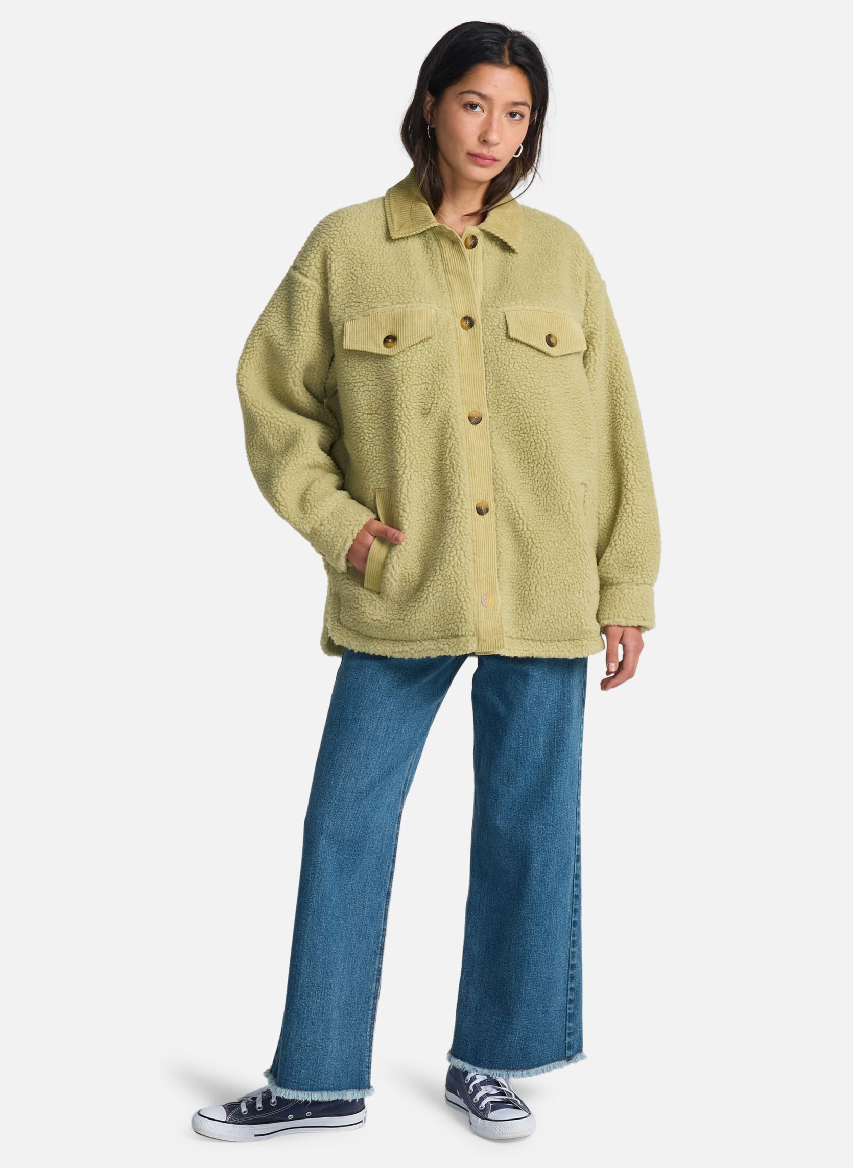 Blousons Coastal Waves femme vert Billabong Blousons Coastal Waves femme vert Vert