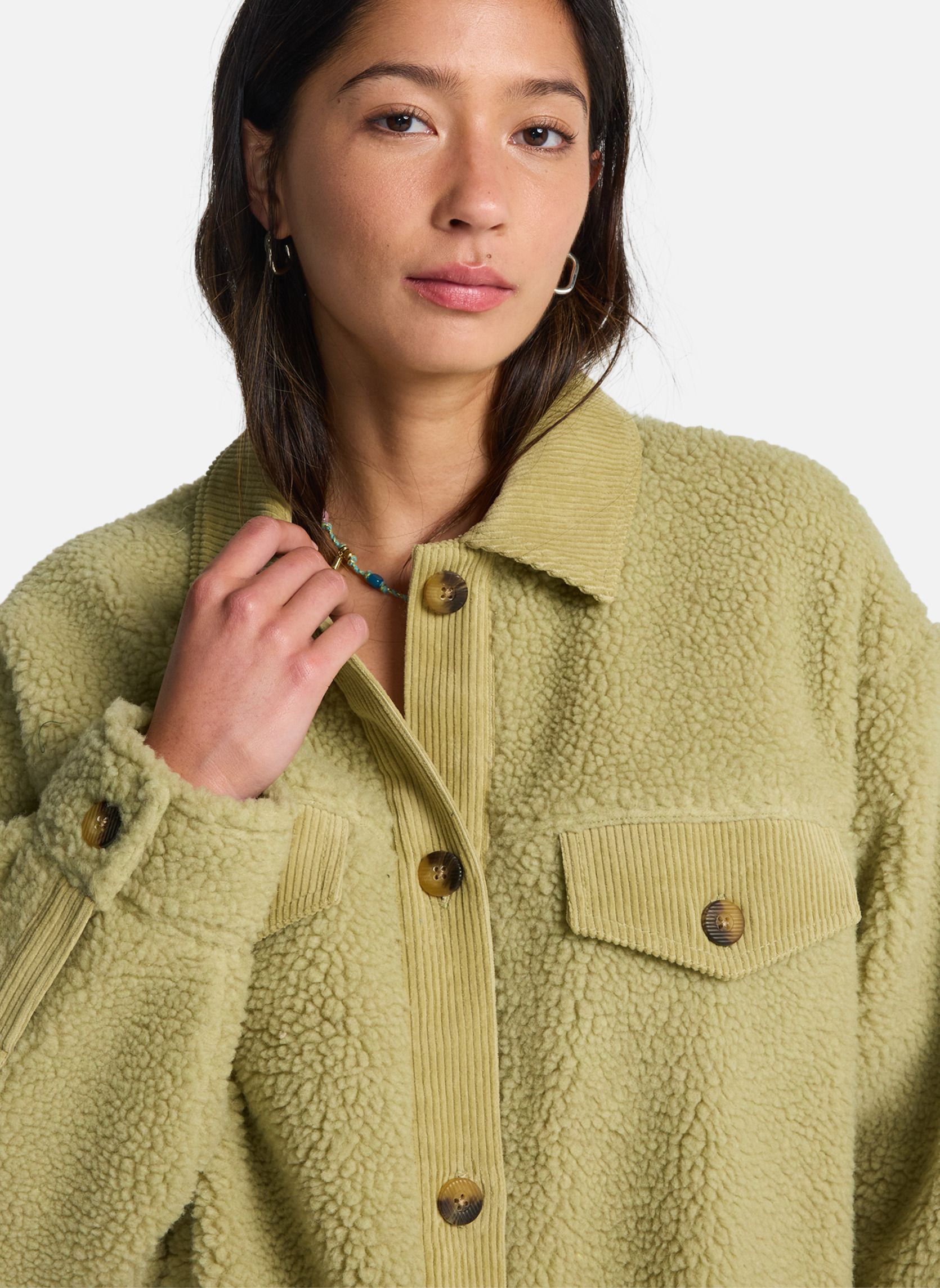 Blousons Coastal Waves femme vert Billabong Blousons Coastal Waves femme vert Vert