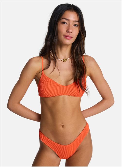 Billabong Hauts de maillot balconnet Summer High V Bralette femme orange