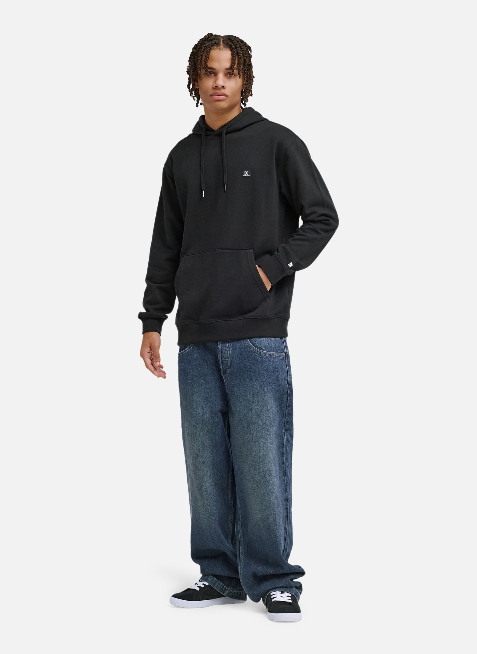 Sweats à capuche Lorion homme noir DC Shoes Sweats à capuche Lorion homme noir Noir