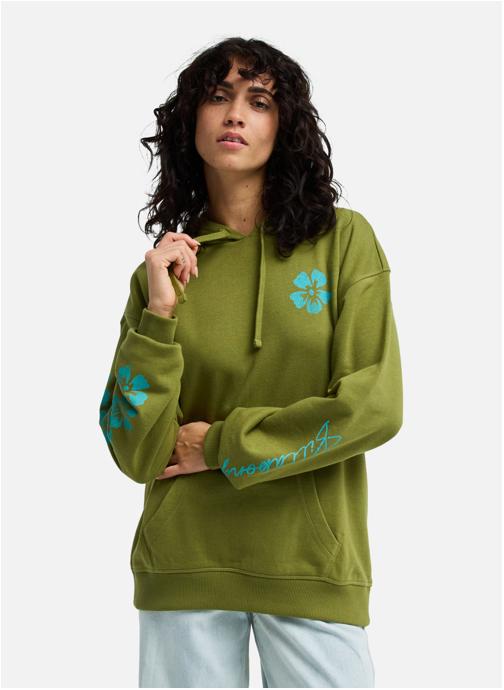 Billabong Sweats à capuche More Simplicity femme vert